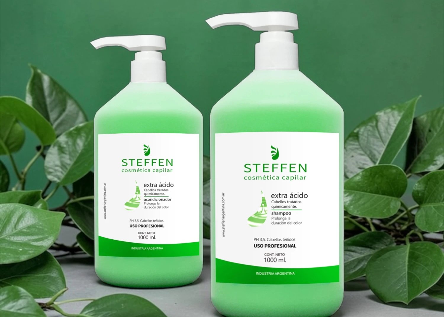Shampoo y acondicionador Extra Ácido